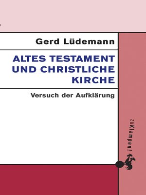 cover image of Altes Testament und christliche Kirche